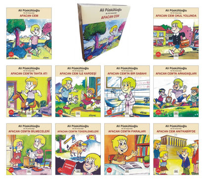 Afacan Cem Okuma Seti - 10 Kitap resmi