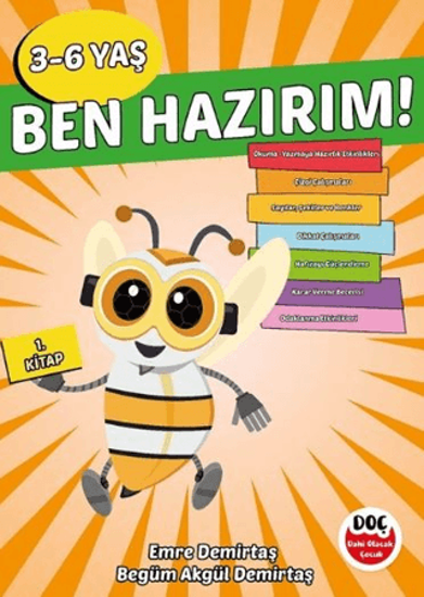 3-6 Yaş Ben Hazırım! 1. Kitap resmi