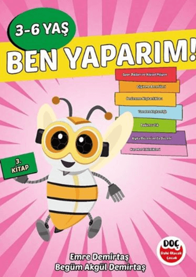 3-6 Yaş Ben Yaparım! 3. Kitap resmi