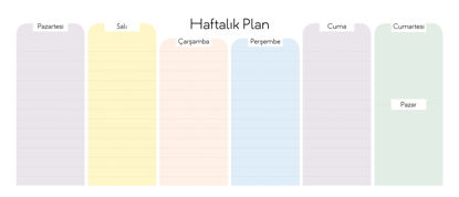 Haftalık Planlayıcı resmi