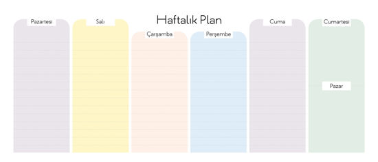 Haftalık Planlayıcı resmi