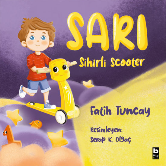 Sarı - Sihirli Scooter resmi
