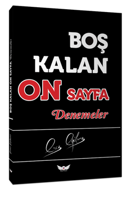 Boş Kalan On Sayfa - Denemeler resmi