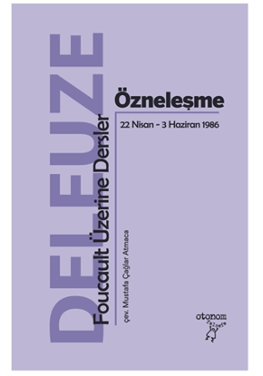 Özneleşme - Foucault Üzerine Dersler resmi