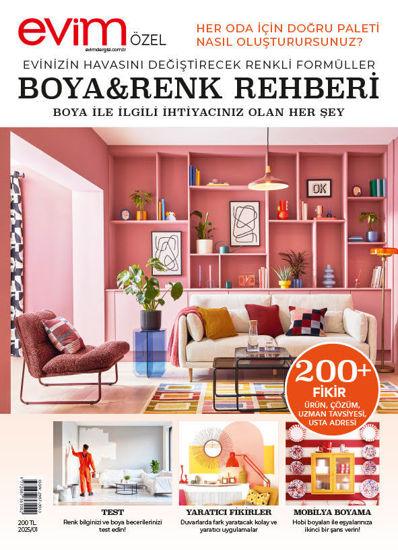 Evim Özel(Boya Ve Renk Rehberi)-2025/01 resmi