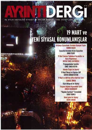 Ayrıntı Dergisi Güz-2025 Sayı-49 resmi