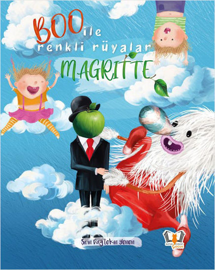 Boo ile Renkli Rüyalar Magritte  - Ciltli resmi