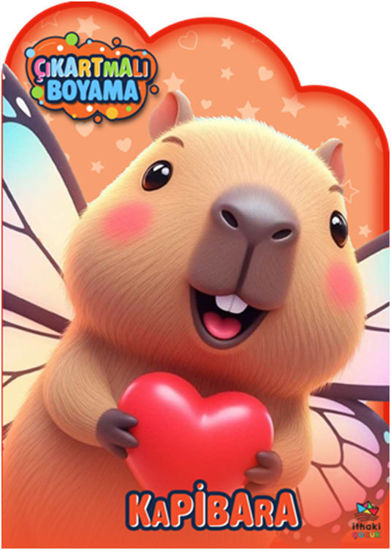 Kapibara Zamanı - Çıkartmalı Boyama Kitabı resmi