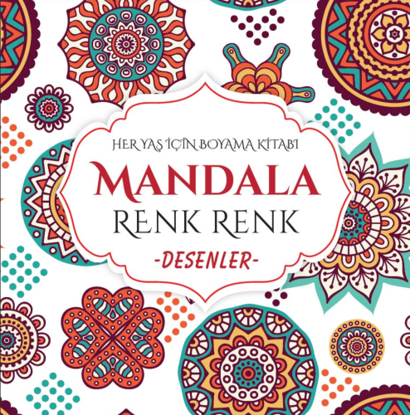 Mandala Renk Renk Desenler resmi