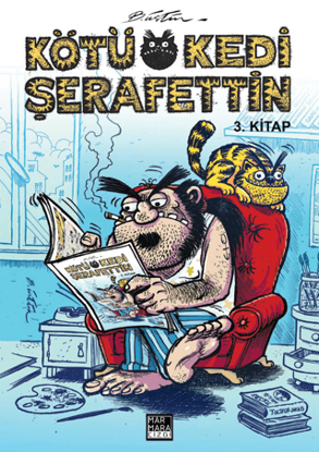 Kötü Kedi Şerafettin 3. Kitap resmi