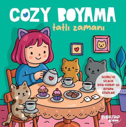 Cozy Boyama - Tatlı Zamanı resmi