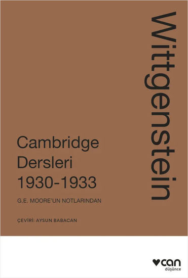 Wittgenstein - Cambridge Dersleri 1930-1933 resmi