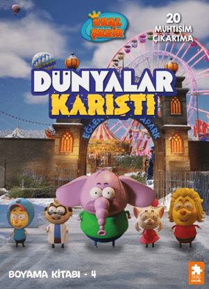 Dünyalar Karıştı Boyama Kitabı - 4 resmi