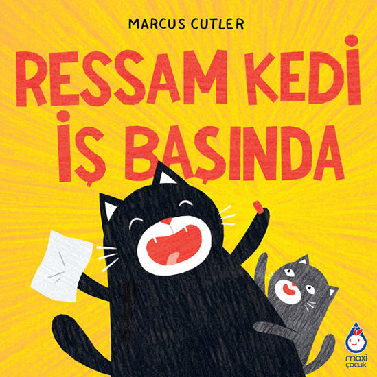 Ressam Kedi İş Başında resmi