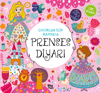 Çocuklar İçin Mandala - Prenses Diyarı resmi