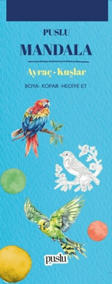 Mandala Ayraç - Kuşlar resmi