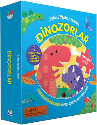 Öykülü Yapboz Zamanı - Dinozorlar resmi