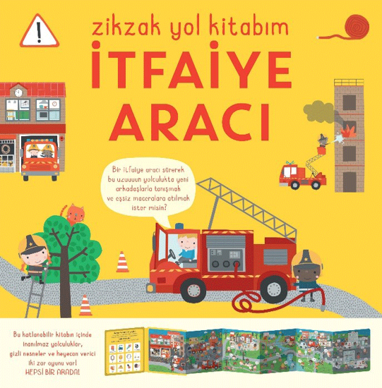 Zikzak Yol Kitabım – İtfaiye Aracı resmi