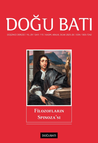 Doğu Batı Düşünce Dergisi  - Filozofların Spinoza’sı - Sayı - 115 resmi