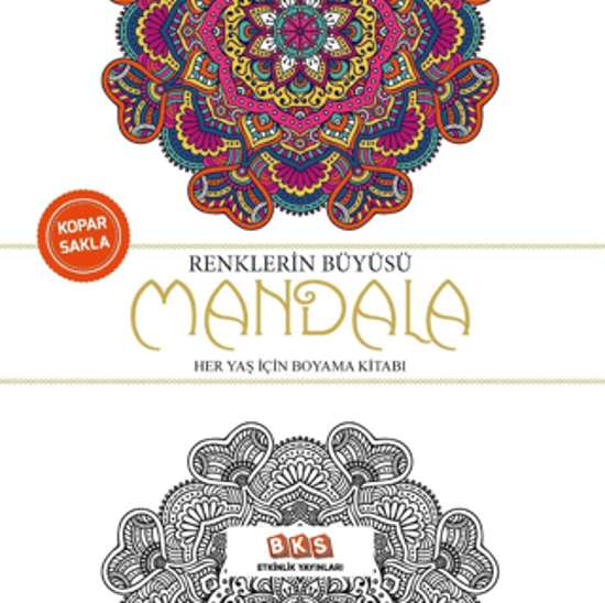Renklerin Büyüsü - Mandala resmi