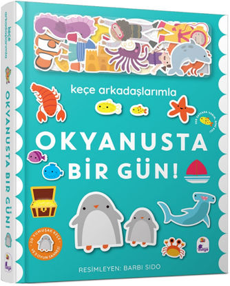 Keçe Arkadaşlarımla Okyanusta Bir Gün - Ciltli resmi