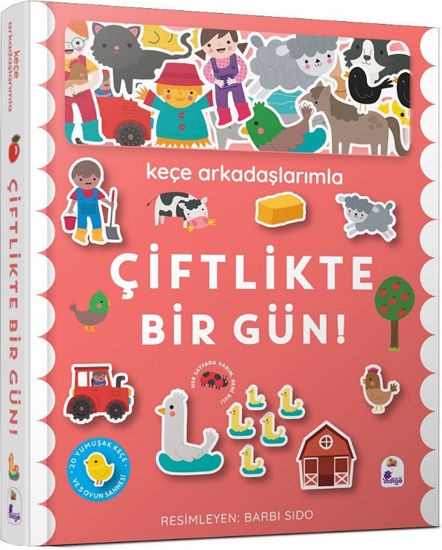 Keçe Arkadaşlarımla Çiftlikte Bir Gün - Ciltli resmi