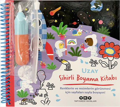 Sihirli Boyama Kitabı – Uzay - Ciltli resmi