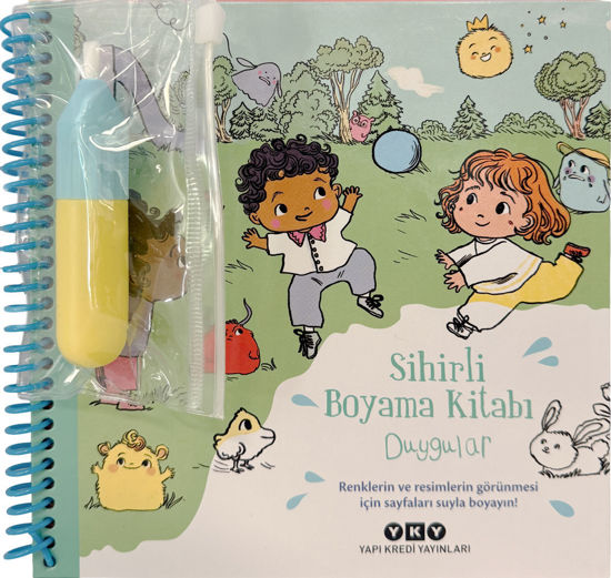 Sihirli Boyama Kitabı - Duygular - Ciltli resmi