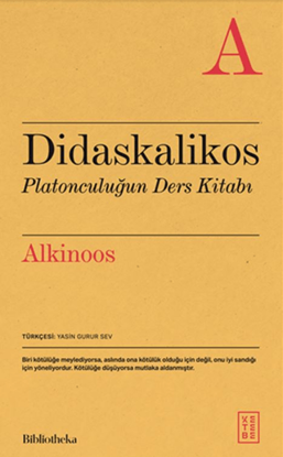 Didaskalikos - Platonculuğun Ders Kitabı resmi