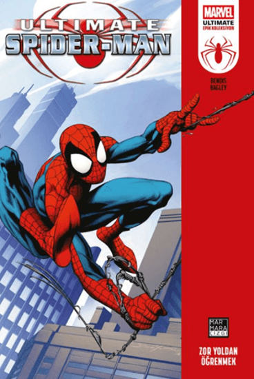 Ultimate Spider-Man  Cilt 1 - Zor Yoldan Öğrenmek resmi