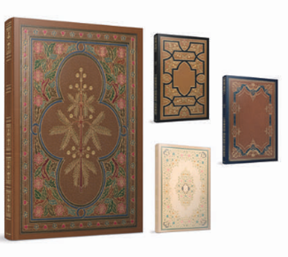 Antıque İplik Dikiş Sert Kapak Defter 17x24 112 Yaprak Çizgisiz resmi