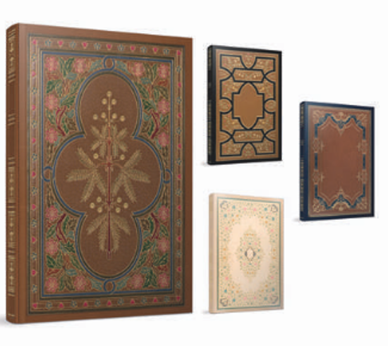 Antıque İplik Dikiş Sert Kapak Defter 17x24 112 Yaprak Çizgisiz resmi
