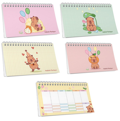 Capy 12,5x19 Spiralli Planner resmi