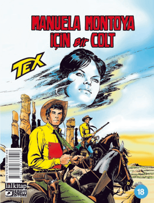 Tex Sayı 18 - Manuela Montoya İçin Bir Colt resmi