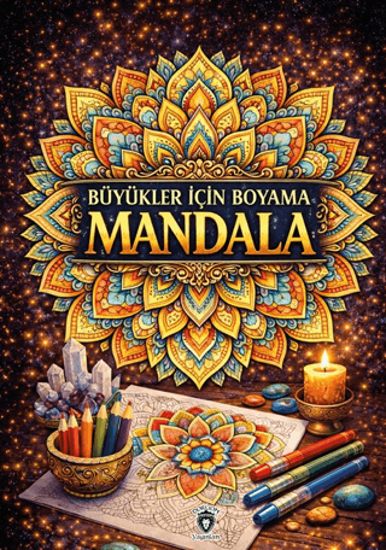 Büyükler İçin Boyama Mandala resmi