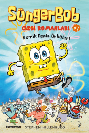 Süngerbob Çizgi Romanları 1 - Komik Deniz Öyküleri resmi