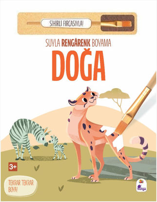 Suyla Rengarenk Boyama - Doğa resmi