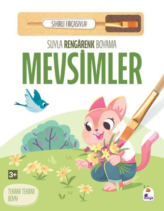 Suyla Rengarenk Boyama - Mevsimler resmi
