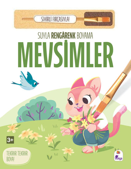 Suyla Rengarenk Boyama - Mevsimler resmi