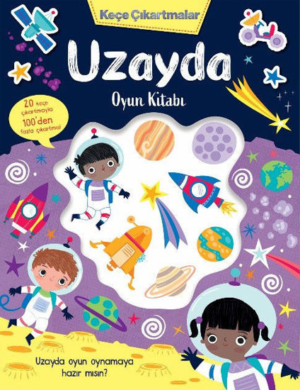 Uzayda Oyun Kitabı - Keçe Çıkartmalar resmi