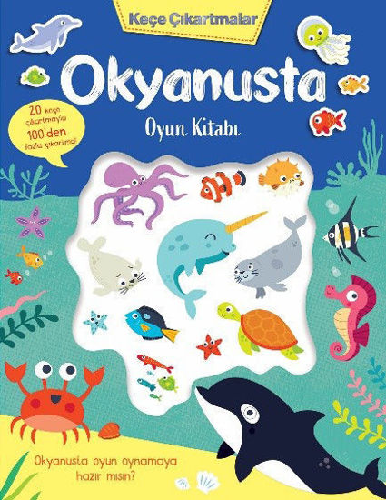 Okyanusta Oyun Kitabı - Keçe Çıkartmalar resmi