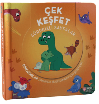 Çek Keşfet - Dinozorlar - Ciltli resmi
