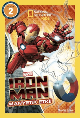 National Geographic Kids - Marvel Iron Man - Manyetik Etki! resmi