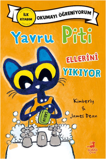 Yavru Piti Ellerini Yıkıyor resmi