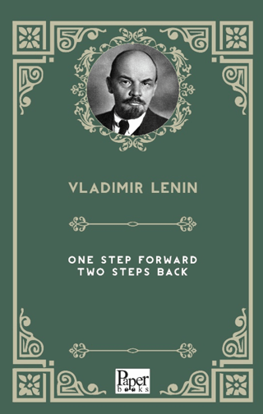 One Step Forward, Two Steps Back resmi