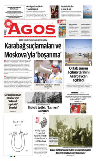 Agos Gazetesi-22-Mayıs-2026 resmi