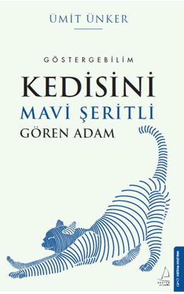 Kedisini Mavi Şeritli Gören Adam resmi