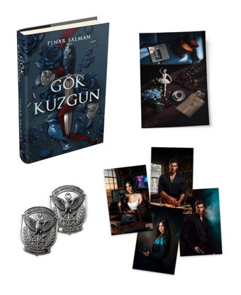 Gök Kuzgun - Ciltli resmi