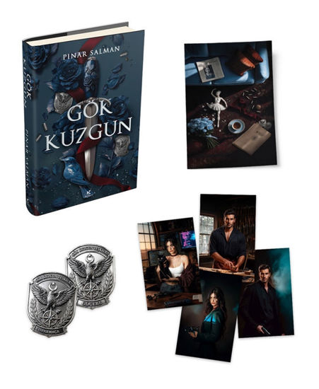 Gök Kuzgun - Ciltli resmi