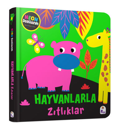 Neon Dostlarım – Hayvanlarla Zıtlıklar - Ciltli resmi